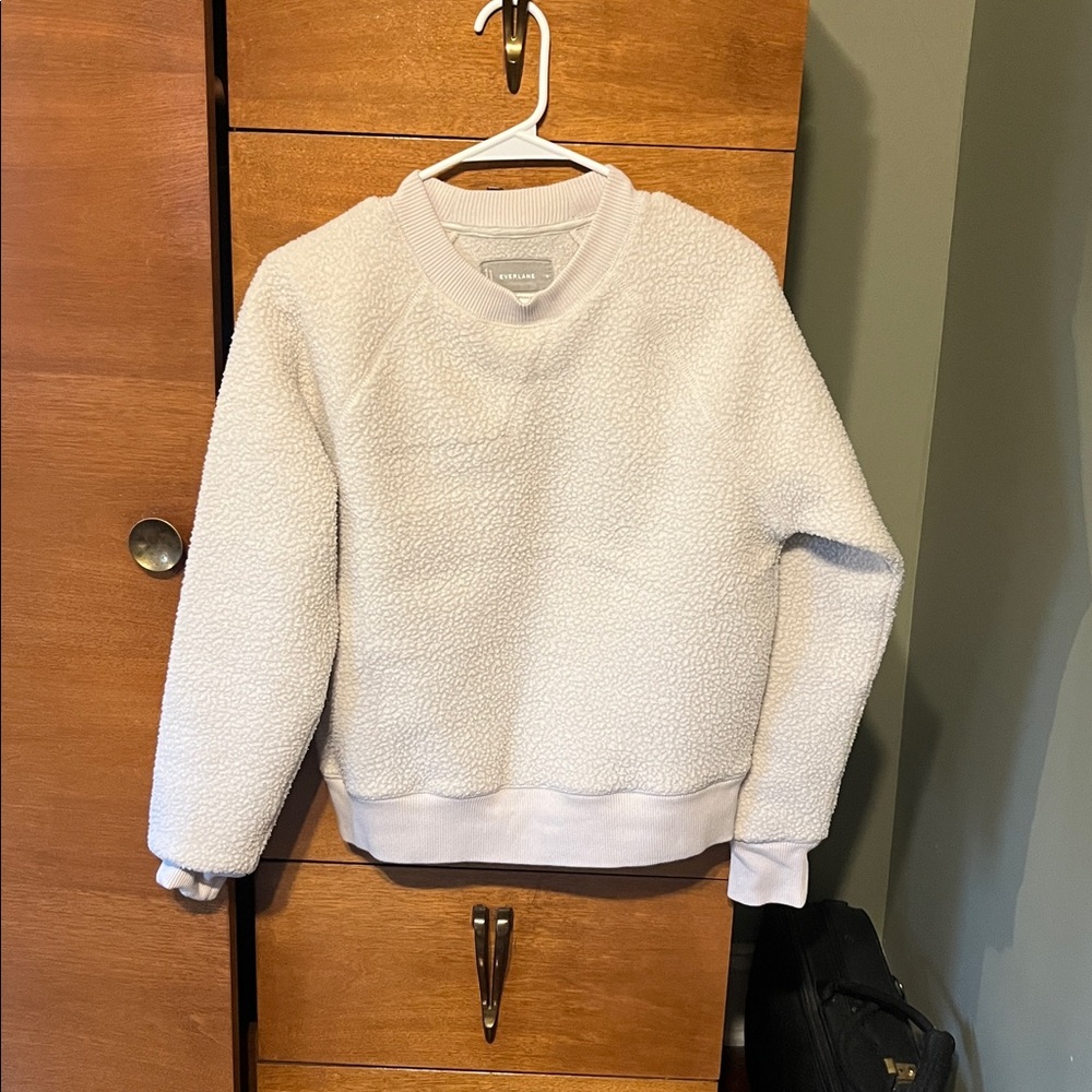 Everlane Renew Oat Fleece Sweatshirt - Picture 2 of 3